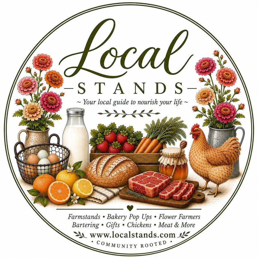LocalStands — your local guide to nourish your life. Farmstands, bakery pop-ups, flower farmers, gifts, chickens, meat and more.